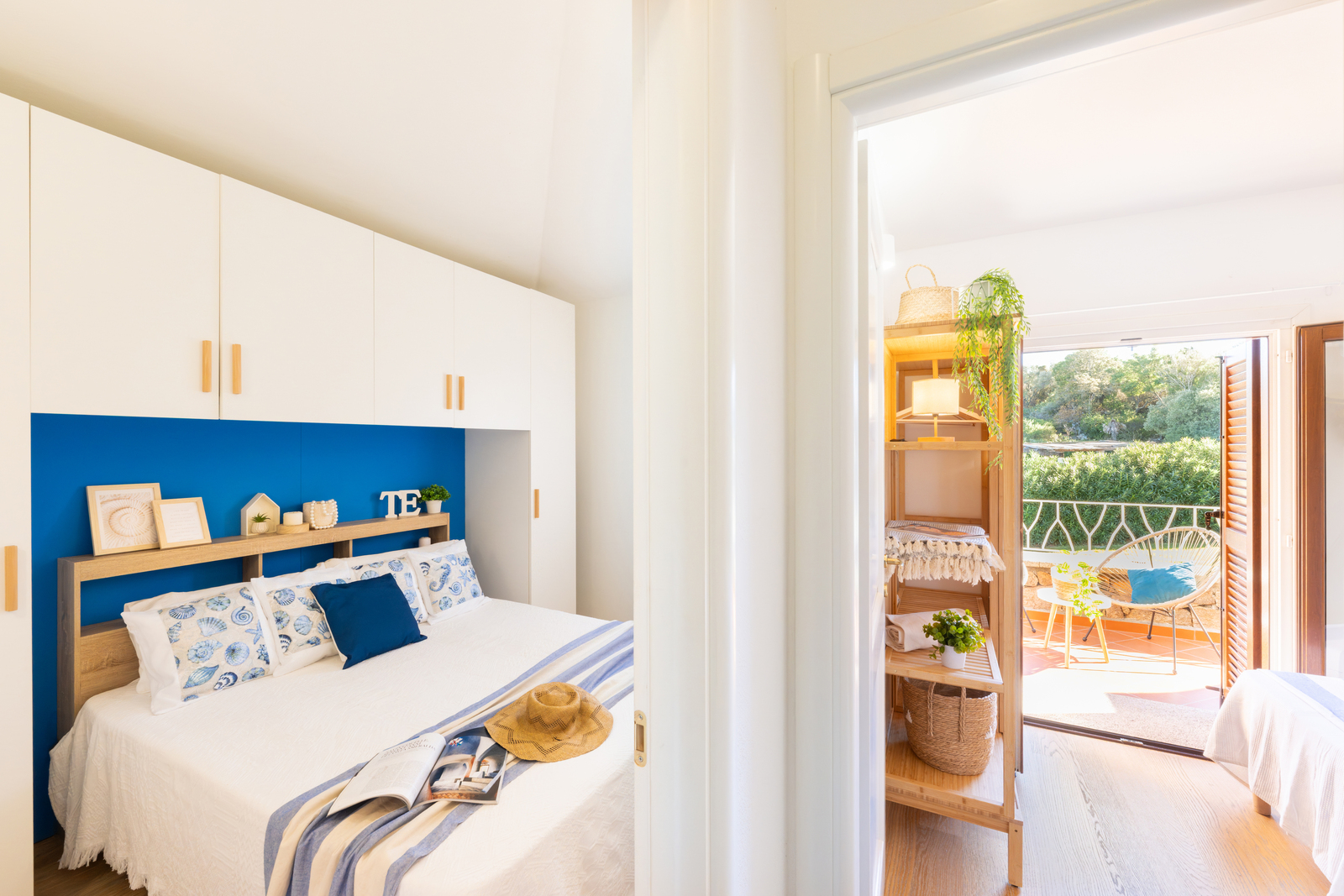 Camera matrimoniale vista terrazza